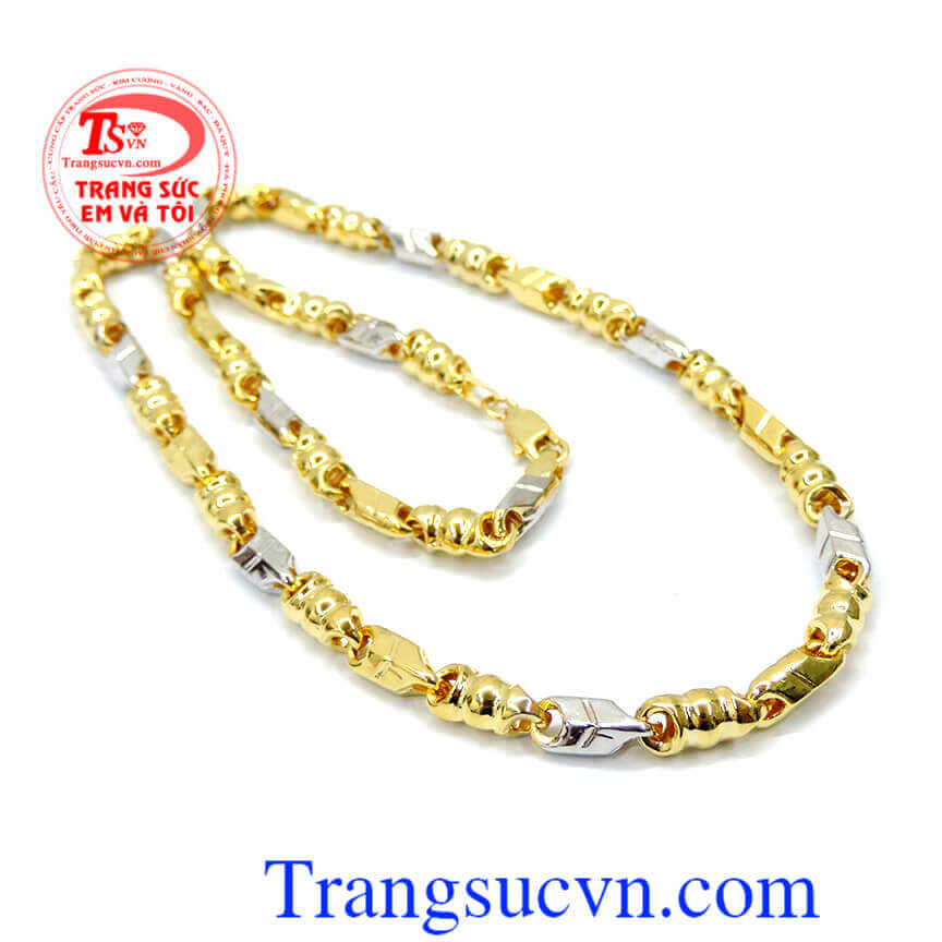 Dây vàng nam mẫu mới nhất, Dây chuyền nam vàng tây