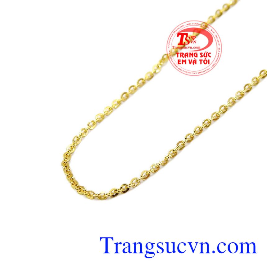 Dây vàng nữ o kết, Dây chuyền nữ