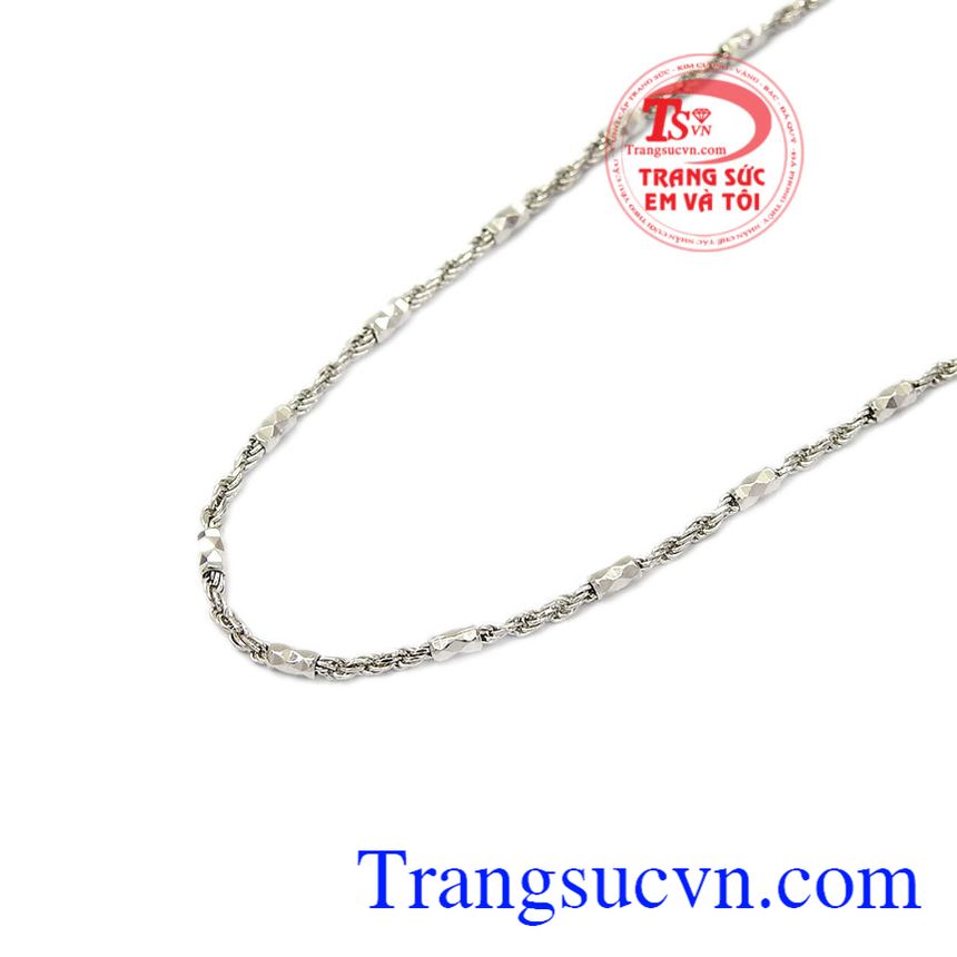 day vang trang nu, Dây vàng trắng nữ