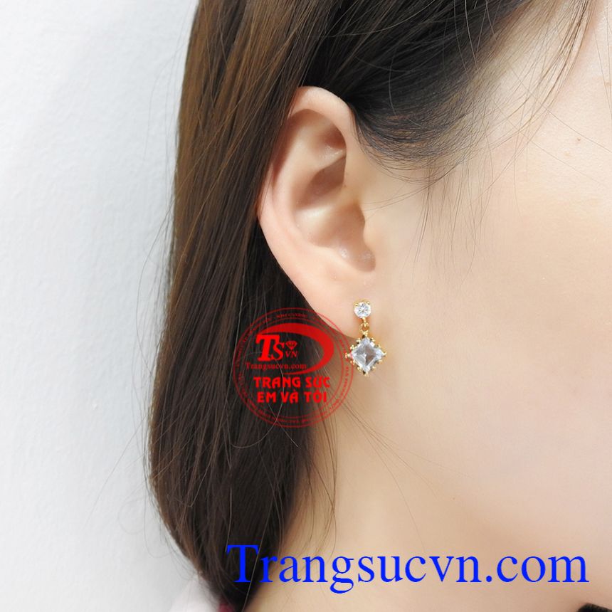 Hoa tai Topaz nữ tính, Hoa tai Topaz Hoa tai Topaz nữ tính, Hoa tai Topaz