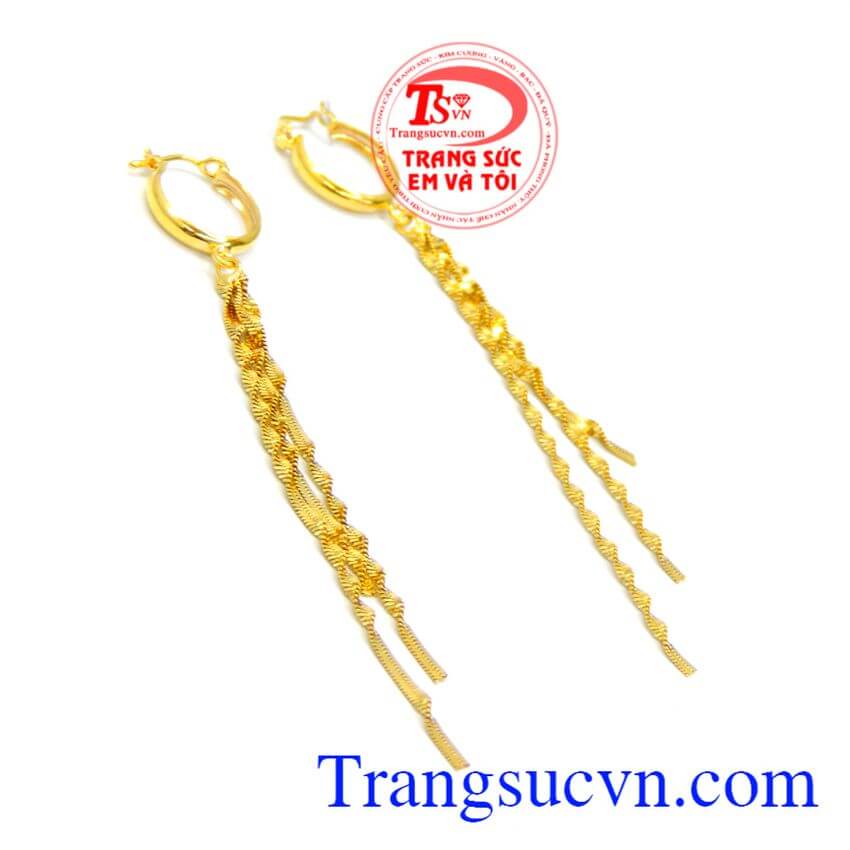 Hoa tai tua vàng, Hoa tai vàng tây