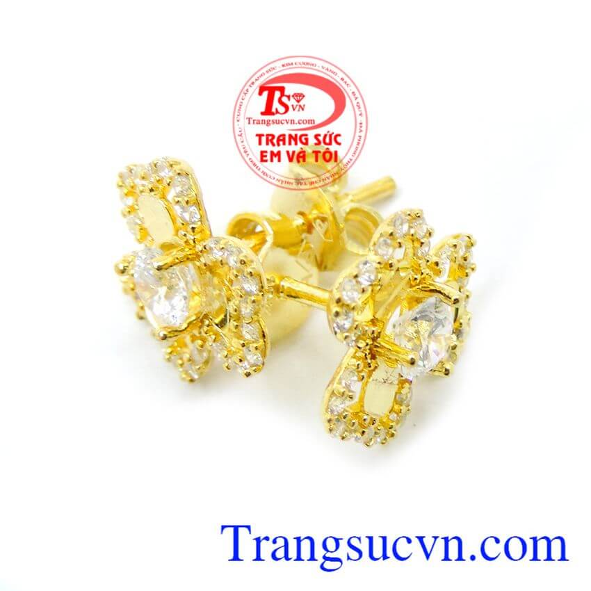 Hoa tai vàng tinh tế, Hoa tai vàng tây