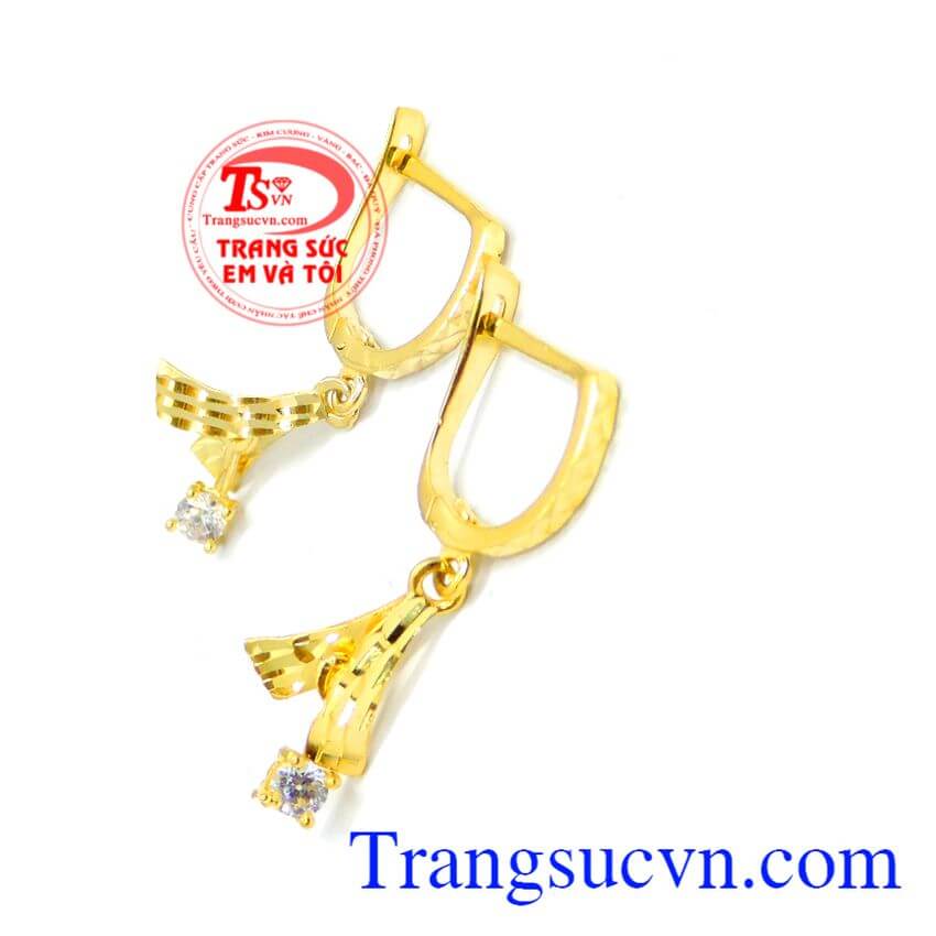 Hoa tai vệt sáng, Hoa tai vàng tây