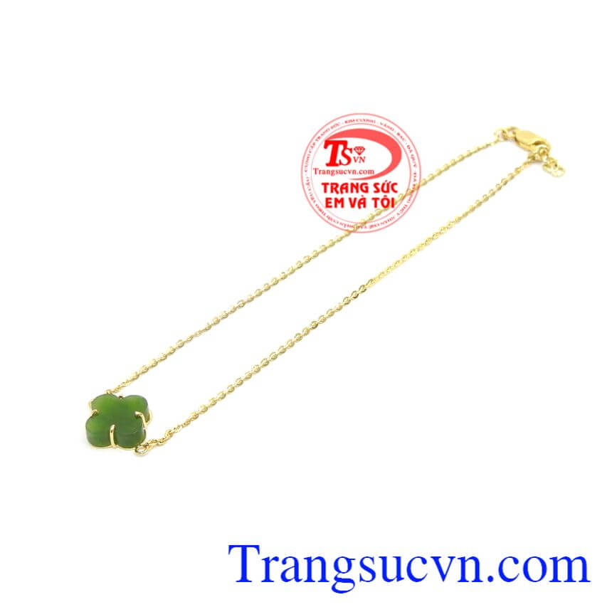 Lắc Chân Vàng Bốn Lá Cẩm Thạch, Lắc chân vàng tây Lắc Chân Vàng Bốn Lá Cẩm Thạch, Lắc chân vàng tây