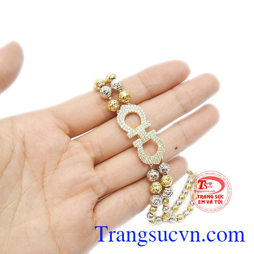 Lắc tay nữ 10k đẹp,Lắc tay vàng,Lắc tay nữ vàng