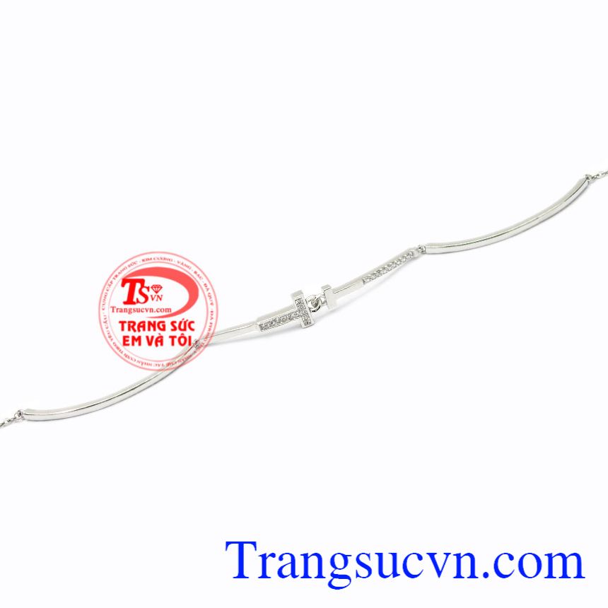 Lắc tay nữ vàng trắng xinh xắn, Lắc tay nữ vàng