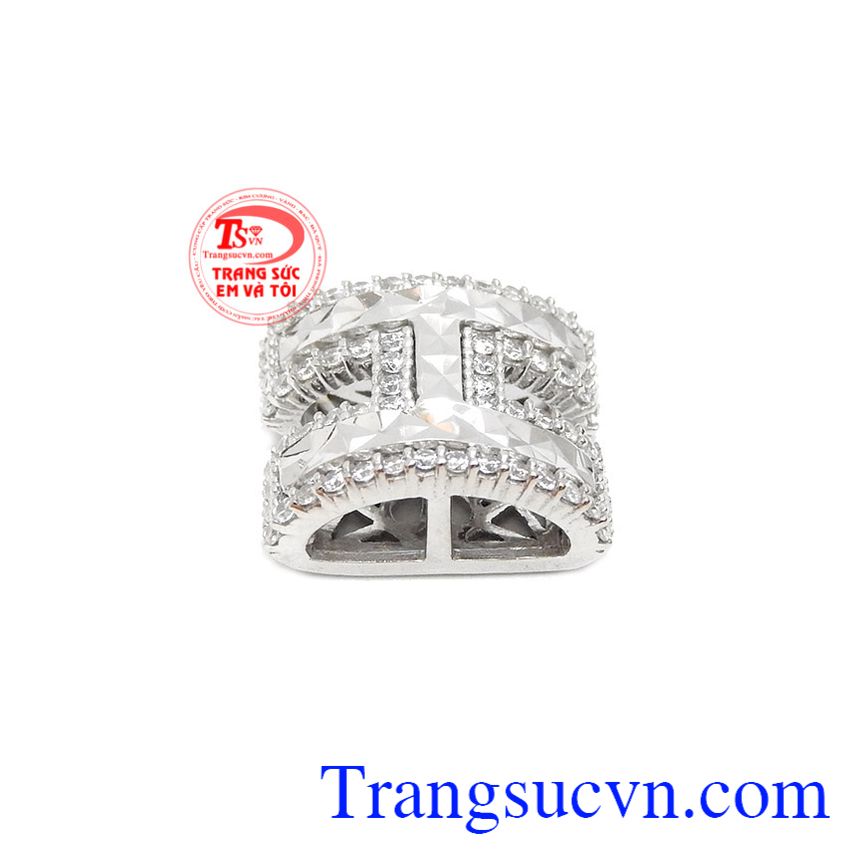 Mặt dây chữ H vàng trắng, Mặt dây chuyền vàng Mặt dây chữ H vàng trắng, Mặt dây chuyền vàng