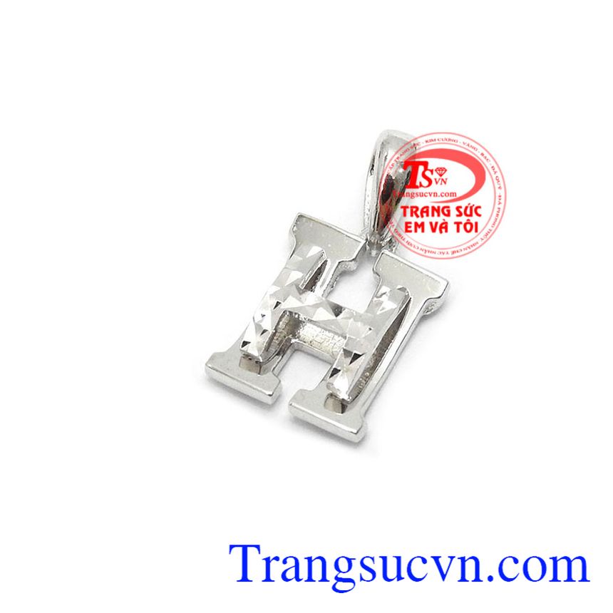 Mặt dây chuyền chữ H xinh xắn, Mặt dây chuyền vàng