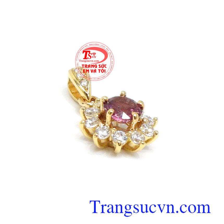 Mặt dây chuyền Granat thời trang, Mặt dây chuyền đá quý