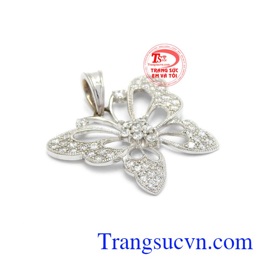 Mặt dây hồ điệp quyến rũ, mặt dây chuyền vàng