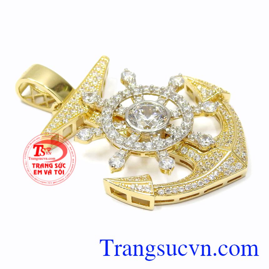 Mặt dây nam vàng uy quyền, Mặt dây vàng tây đá quý Mặt dây nam vàng uy quyền, Mặt dây vàng tây đá quý