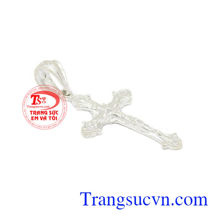 Mặt dây thánh giá bạc tinh tế, Thánh giá bạc