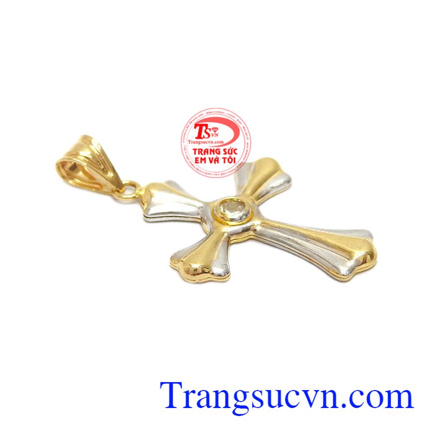 Mặt thánh giá đính đá, thánh giá vàng