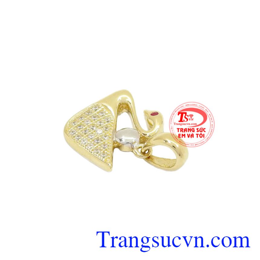 Mặt dây thiên nga vàng Korea, Mặt dây chuyền vàng