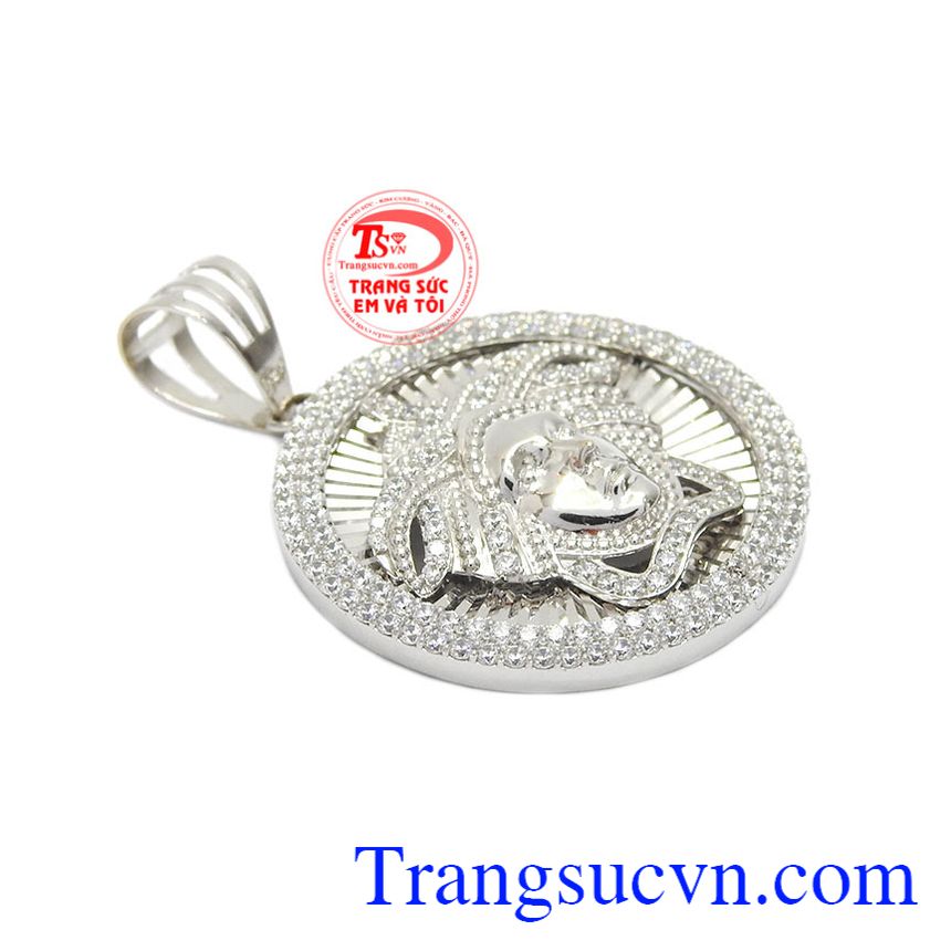 Mặt versace phong cách, mặt dây chuyền nam