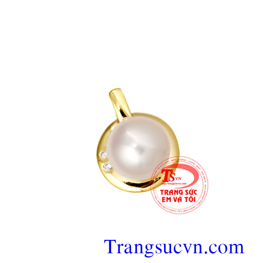 Mặt ngọc trai gắn kim cương, Mặt dây ngọc trai Mặt ngọc trai gắn kim cương, Mặt dây ngọc trai