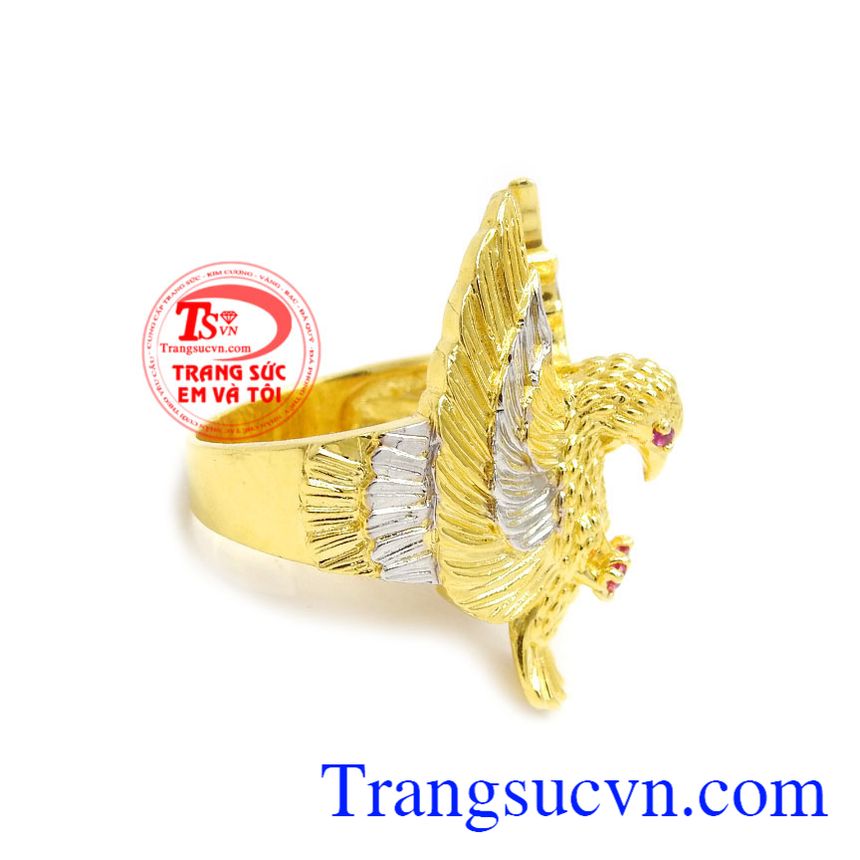 Nhẫn đại bàng dũng mãnh, Nhẫn Nam Đẹp, Nhẫn Nam Vàng Tây