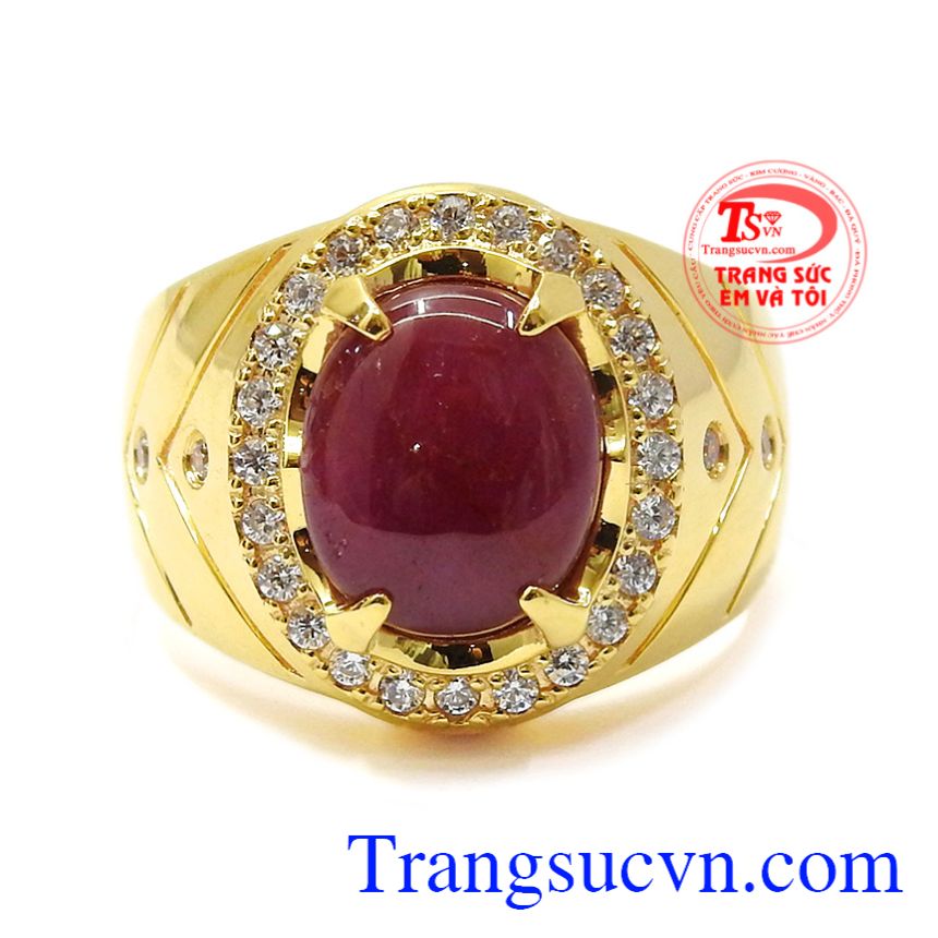 Nhẫn nam Ruby sao sung túc, Nhẫn nam Ruby