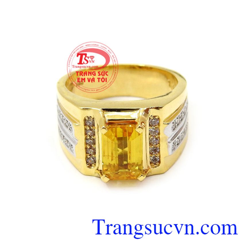 Nhẫn nam Sapphire quyền quý, Nhẫn nam sapphire