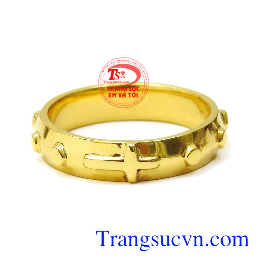 Nhẫn nam vàng thánh giá, Nhẫn công giáo