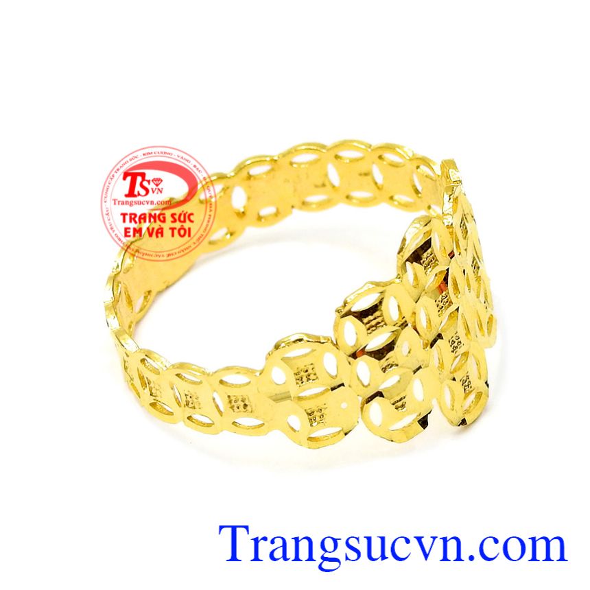 Nhẫn nữ vàng kim tiền tài lộc, Nhẫn nữ vàng Nhẫn nữ vàng kim tiền tài lộc, Nhẫn nữ vàng