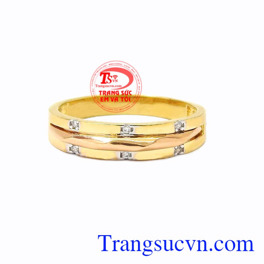 Nhẫn nữ vàng thanh thoát, Nhẫn nữ vàng 18k