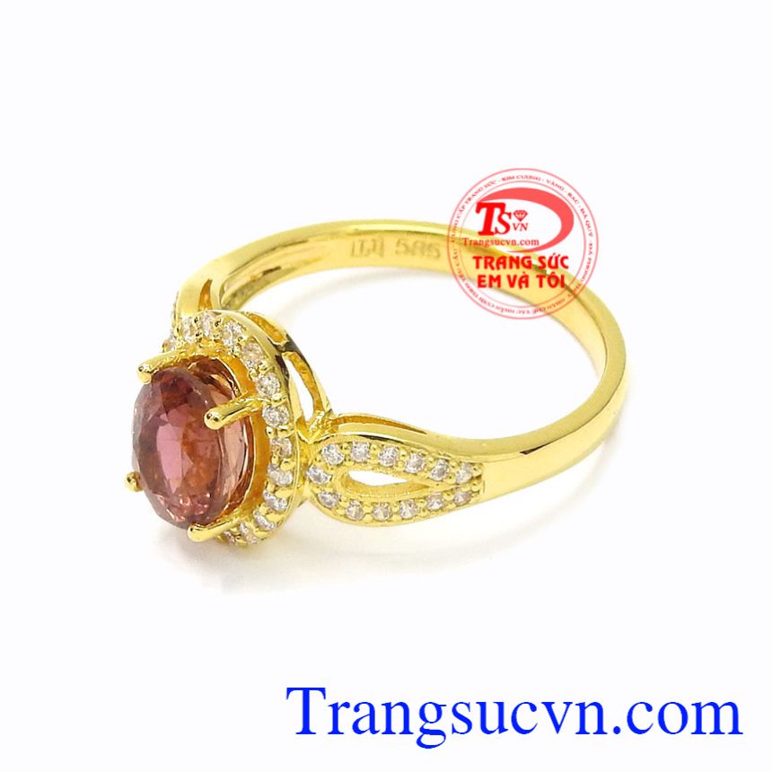 Nhẫn nữ vàng Tourmaline, Nhẫn nữ Tourmaline Nhẫn nữ vàng Tourmaline, Nhẫn nữ Tourmaline