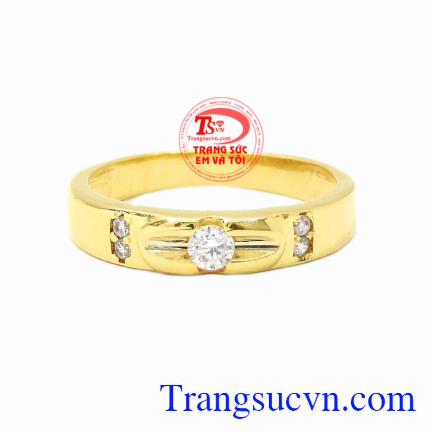 Nhẫn nữ vàng trang nhã, Nhẫn nữ vàng tây