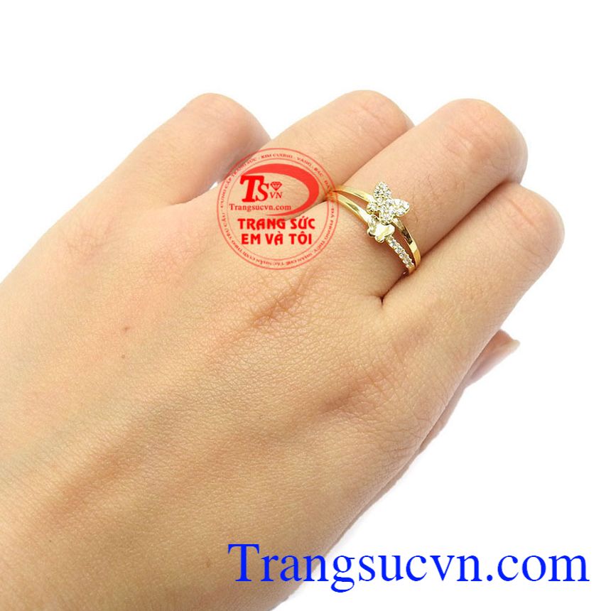 Nhẫn vàng hồ điệp, Nhẫn nữ vàng