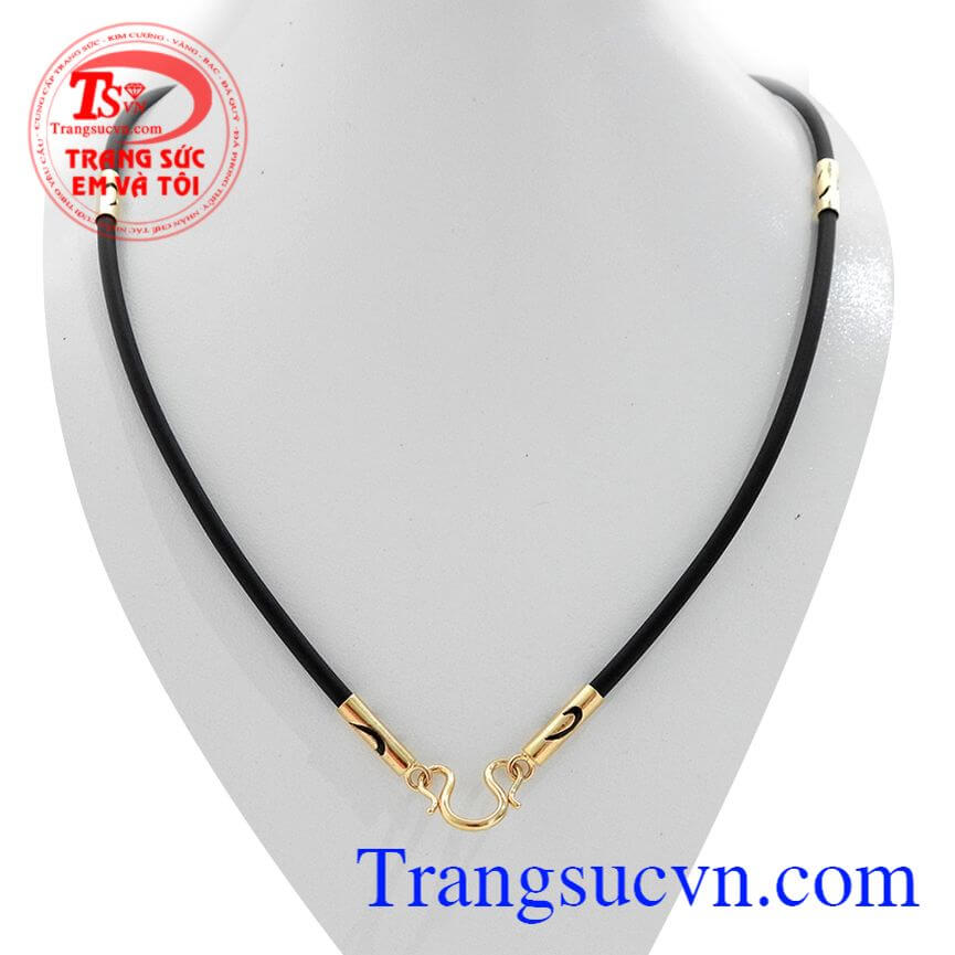 Dây cao su bọc vàng nam tính, Dây cao su bền đẹp, Dây cao su bọc vàng được ưa chuộng nhiều năm