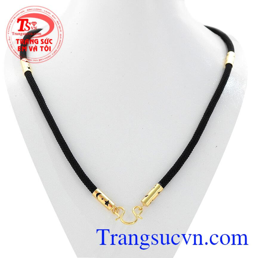 Dây vải bọc vàng 14k, Dây vải bọc vàng tây, Dây vải cá tính dành cho phái mạnh