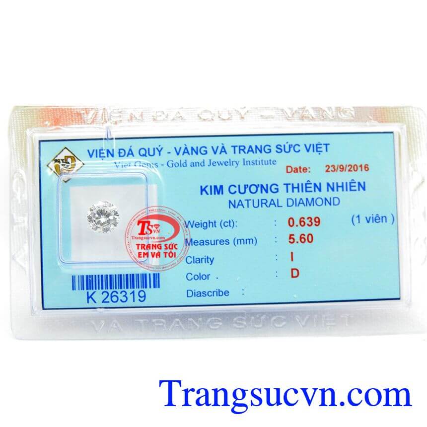 Kim Cương Thiên Nhiên 5.6 ly, Kim cương chất lượng cao