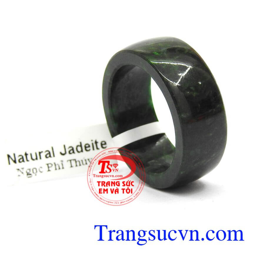 Nhẫn phỉ thúy tài lộc, Nhẫn ngọc, Ngọc phỉ thúy uy tín.