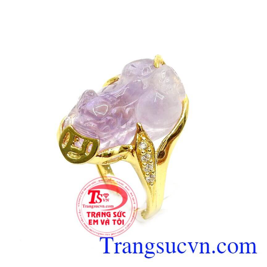 Nhẫn Tỳ Hưu chiêu tài tác lộc, Nhẫn Nữ Tỳ Hưu, nhẫn nữ đẹp