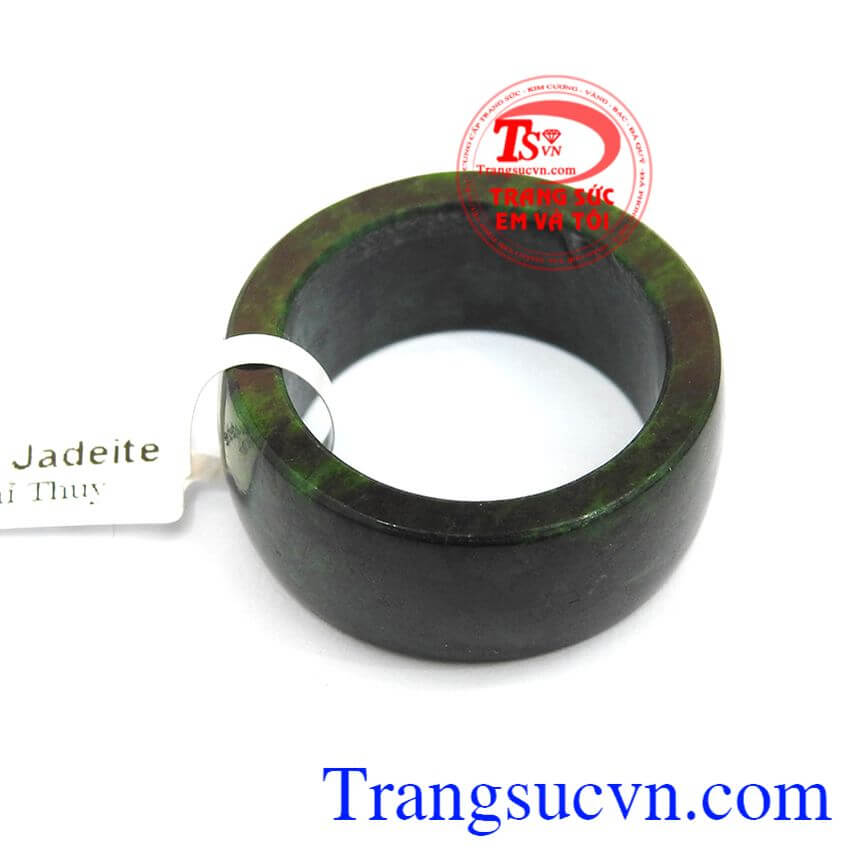 Nhẫn phỉ thúy bình an, nhẫn phỉ thúy thiên nhiên cao cấp, nhẫn ngọc.