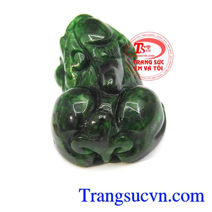 Tỳ hưu cẩm thạch may mắn, tỳ hưu đẹp, tỳ hưu ngọc jadeite.
