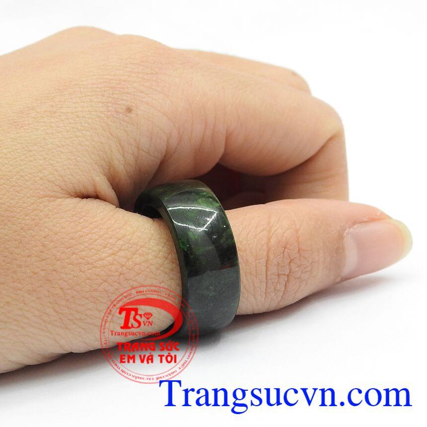 Nhẫn phỉ thúy tài lộc, Nhẫn ngọc, Ngọc phỉ thúy uy tín.