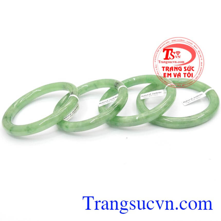 Vòng Ngọc Cẩm Thạch TN, vòng tay nữ, vòng ngọc thiên nhiên