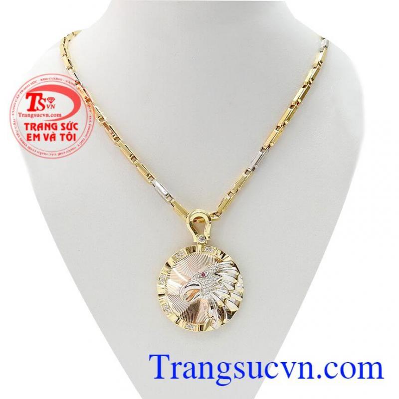 Bộ trang sức đại bàng tung cánh, trang sức bộ nam. 