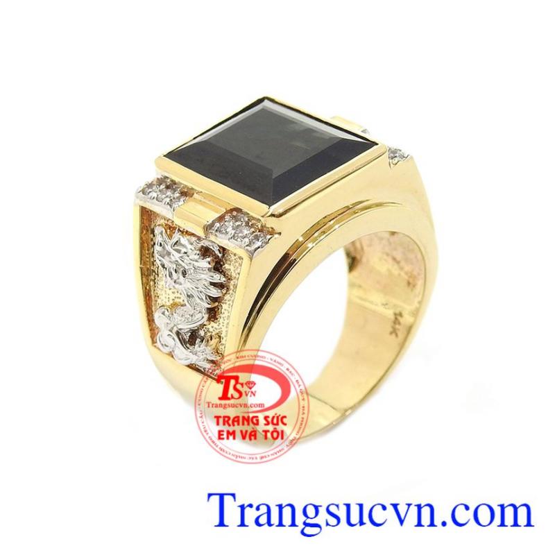 Nhẫn sapphire cao cấp, nhẫn nam vàng tây, nhẫn nam đẹp.  Nhẫn sapphire cao cấp, nhẫn nam vàng tây, nhẫn nam đẹp.