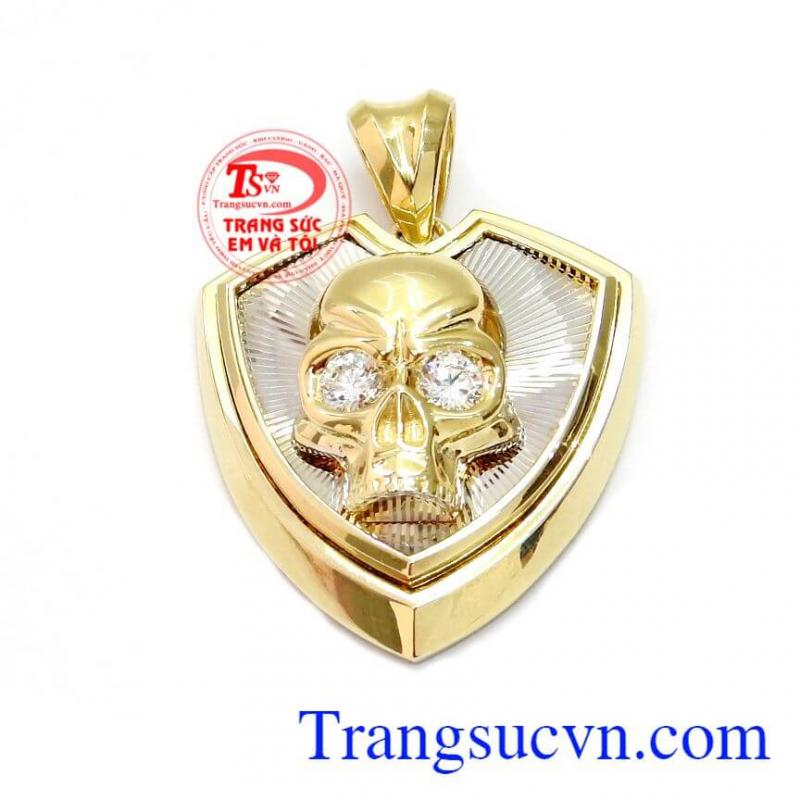 Mặt dây nam độc đáo, mặt dây vàng tây, mặt dây nhập khẩu. 