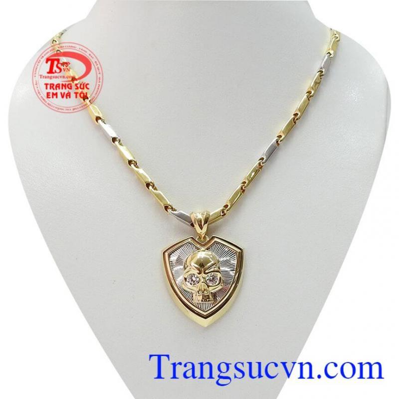 Bộ dây nam độc đáo, bộ trang sức nam, bộ dây chuyền đẹp. 