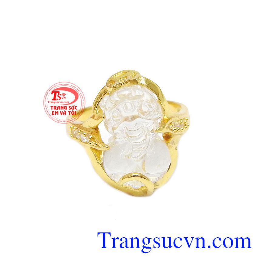 Nhẫn nữ tỳ hưu, nhẫn nữ đẹp hợp phong thủy.