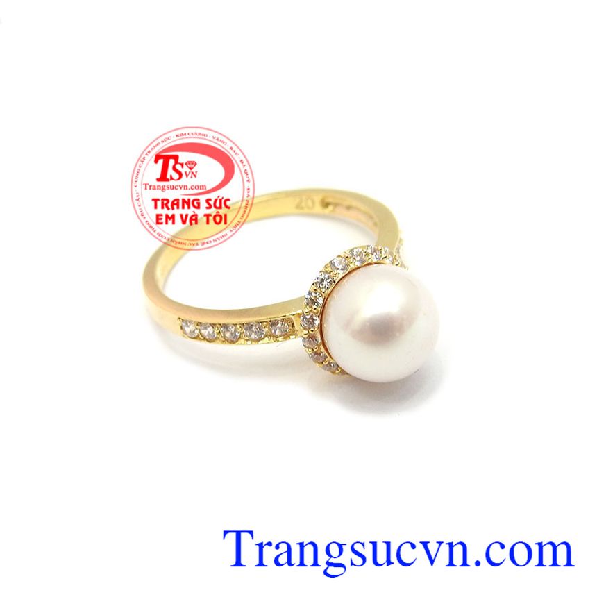 Nhẫn nữ vàng tây, Nhẫn nữ ngọc trai, Nhẫn nữ ngọc trai phú quý