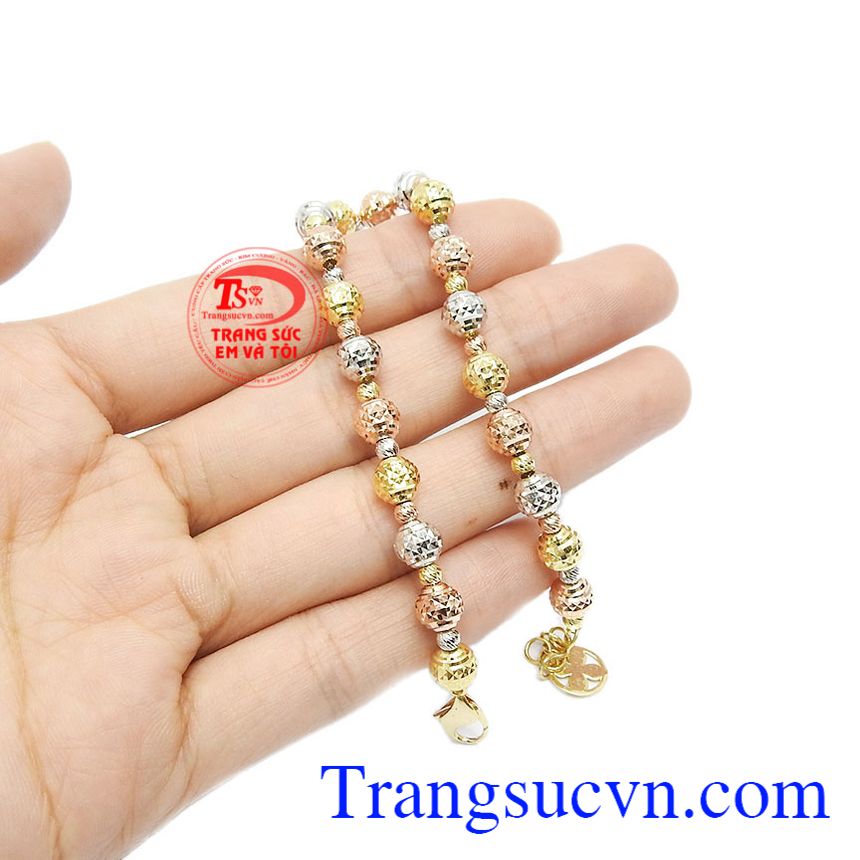 Lắc tay nữ vàng tây,Lắc tay vàng