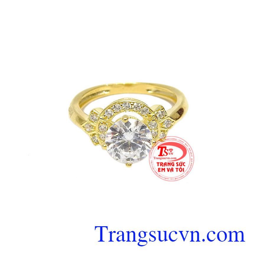 Nhẫn nữ vàng, Nhẫn nữ vàng tây