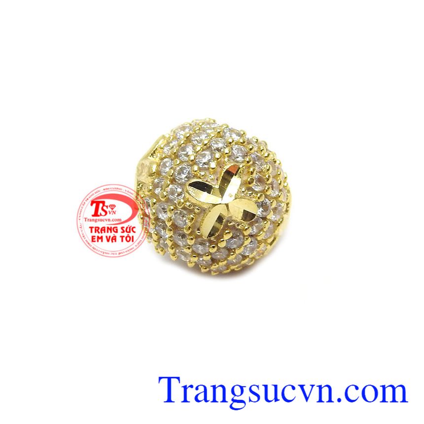 Mặt dây nữ đẹp, Mặt dây vàng tây, Mặt dây chuyền charm vàng đẹp