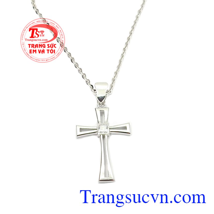 Bộ dây chuyền công giáo vàng trắng,Trang sức bộ,Trang sức nữ Bộ dây chuyền công giáo vàng trắng,Trang sức bộ,Trang sức nữ