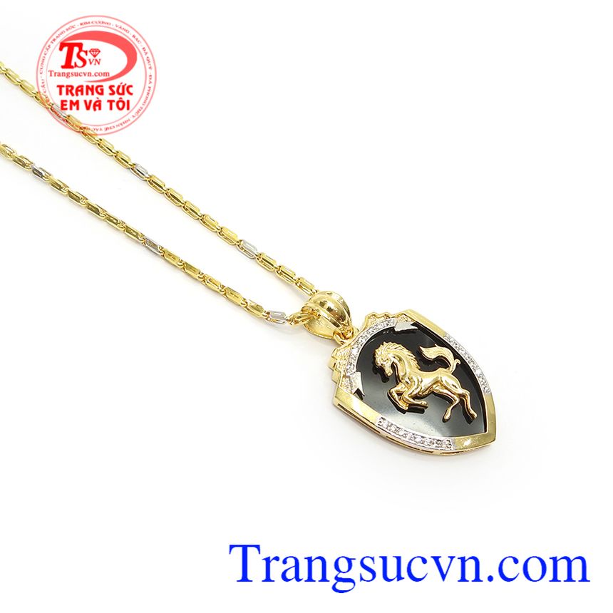 Bộ Dây Chuyền Nam 10k Mạnh Mẽ,Mặt dây chuyền nam,Trang sức nam