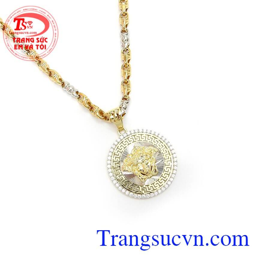 Bộ Dây Nam Versace Độc Đáo, bộ trang sức đẹp, bộ dây vàng nam